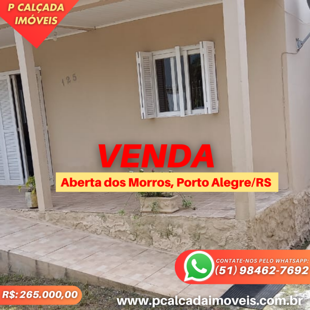 Casa para Venda Aberta dos Morros Porto Alegre