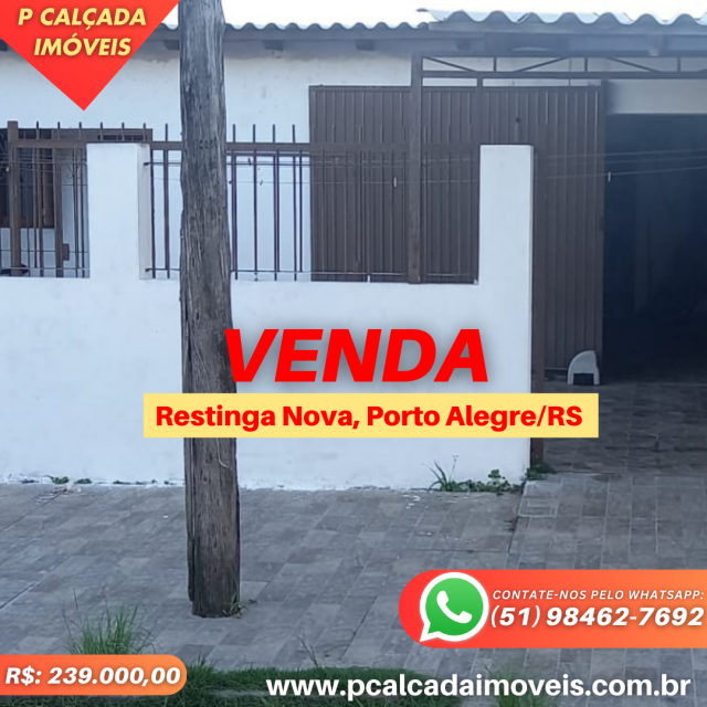 Casa para Venda Restinga Nova Porto Alegre
