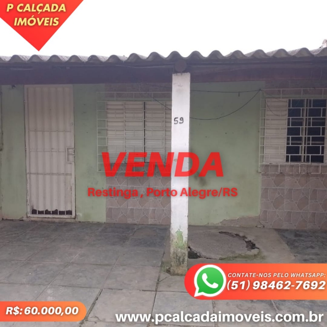 Casa para Venda Restinga Porto Alegre