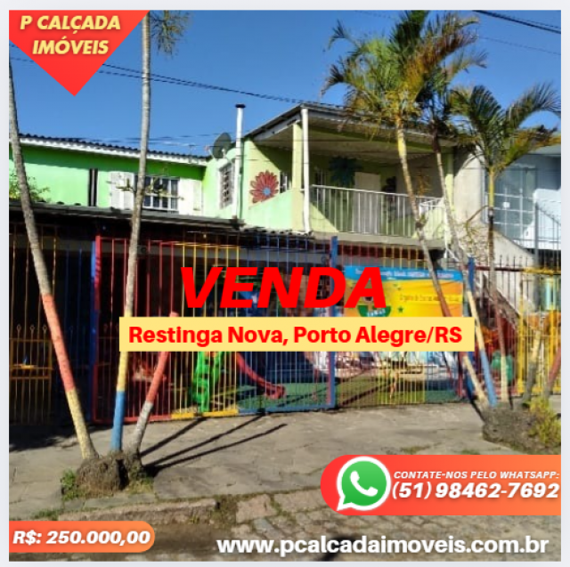 Casa para Venda Restinga Nova Porto Alegre